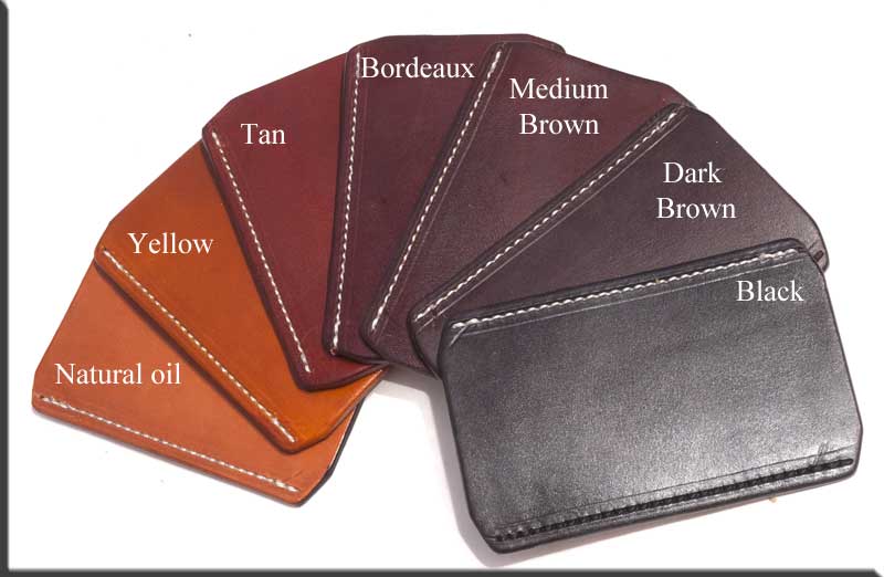 Leather colors